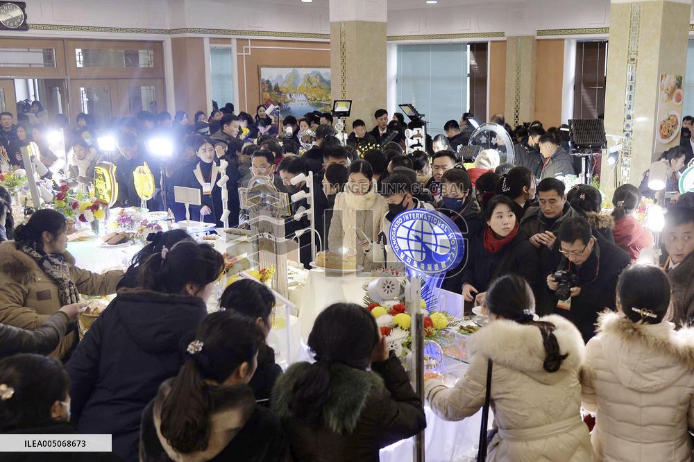 Cooking contest in Pyongyang