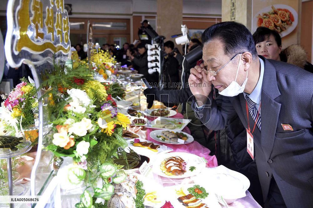 Cooking contest in Pyongyang