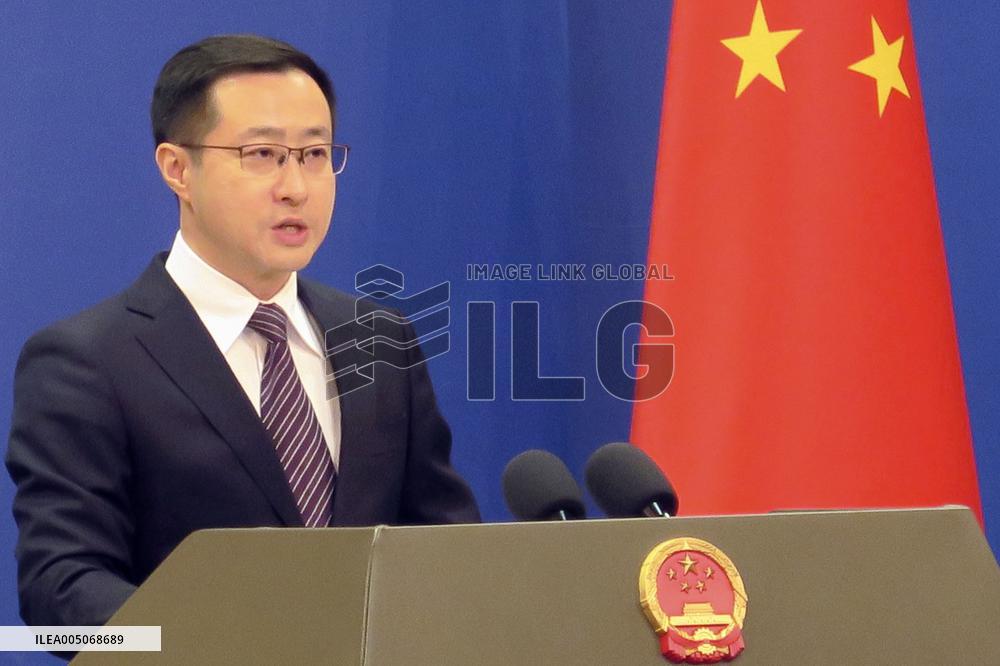 China Foreign Ministry spokesperson