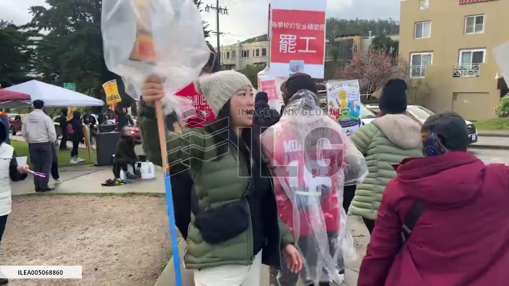 US: Thousands of San Francisco Teachers Strike Over Pay and Benefits