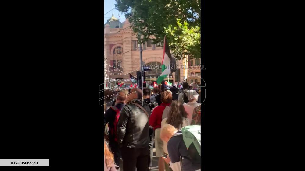 Australia: Protest Erupts on Last Day of Herzog’s Visit in Melbourne