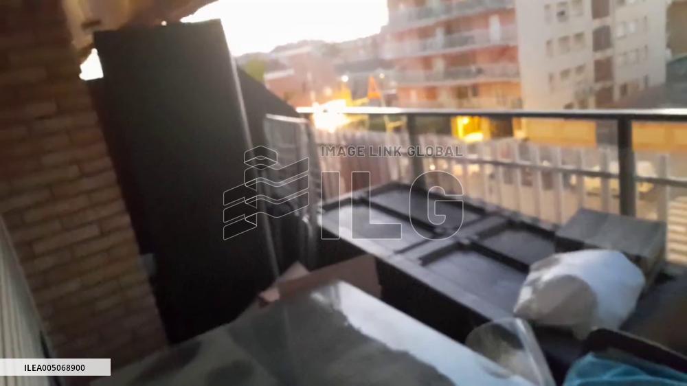 Spain: Heavy Rain and High Winds Lash Barcelona Area as Storm Nils Arrives 2