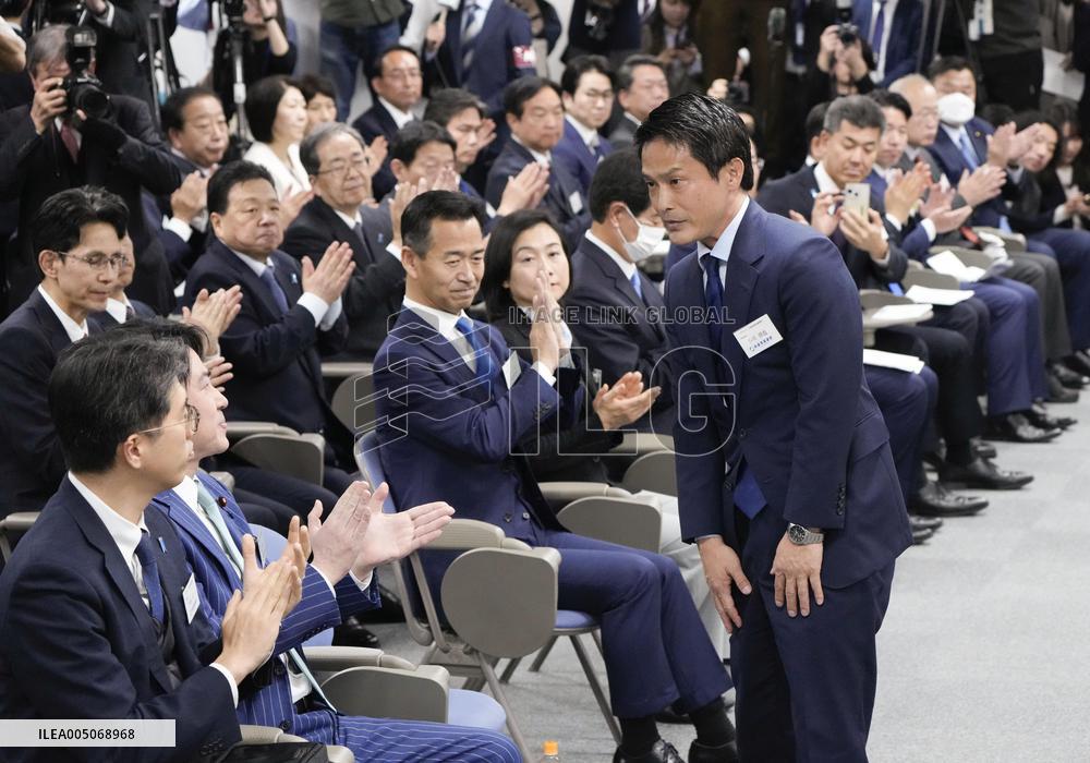 Japan main opposition party's new leader