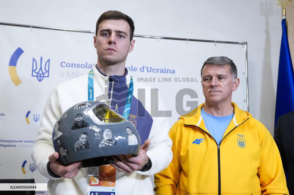Milan Cortina Olympics: Disqualified Ukrainian athlete