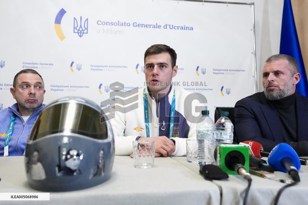 Milan Cortina Olympics: Disqualified Ukrainian athlete