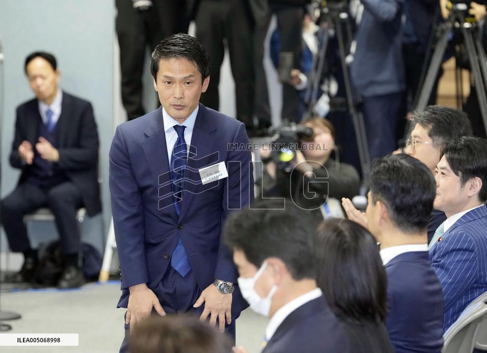 Japan main opposition party's new leader