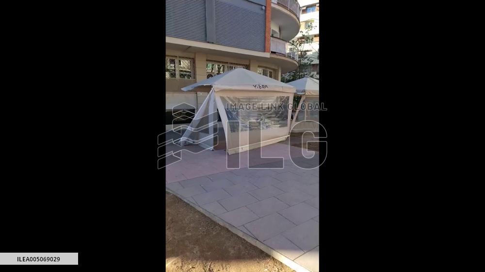 Spain: High Winds Lash Barcelona Area as Storm Nils Arrives 6