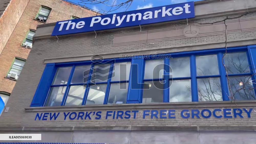 US: Blockchain Platform Polymarket Opens “The Polymarket” Free Grocery Pop-Up in NYC