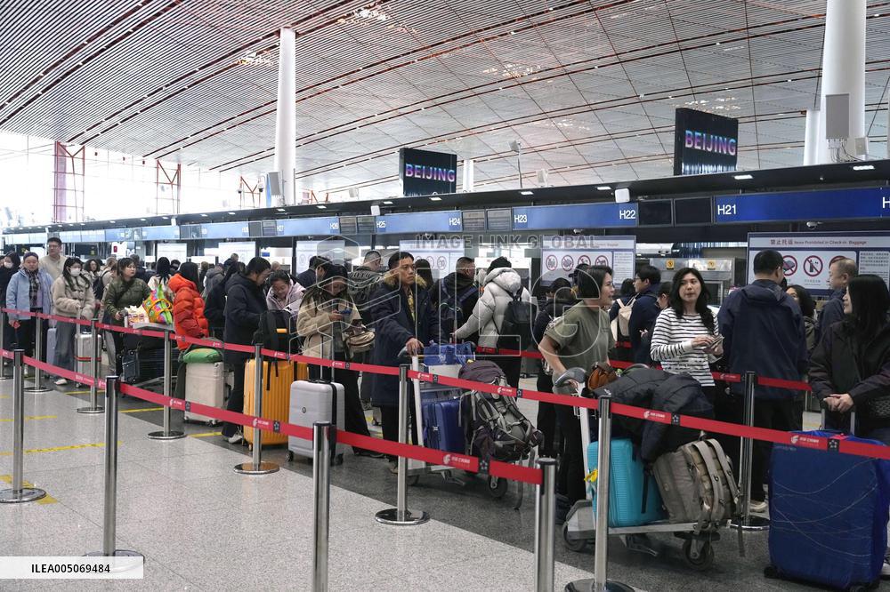 China's Lunar New Year holiday