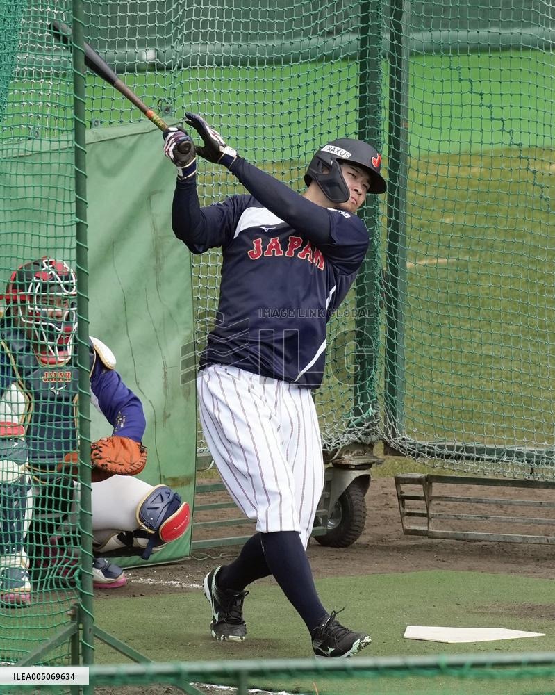 Baseball: Japan's WBC training