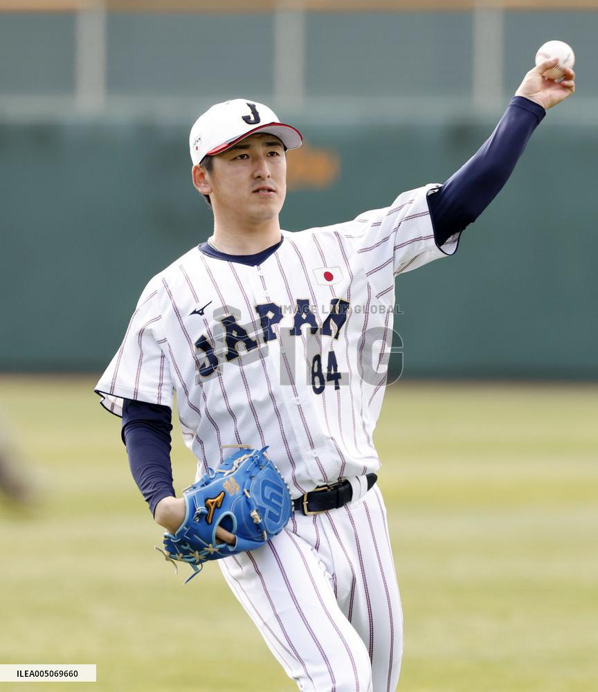 Baseball: Japan's WBC training