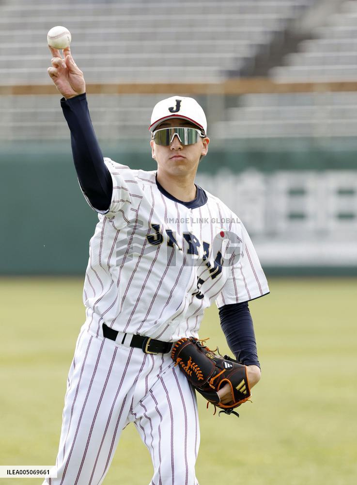 Baseball: Japan's WBC training