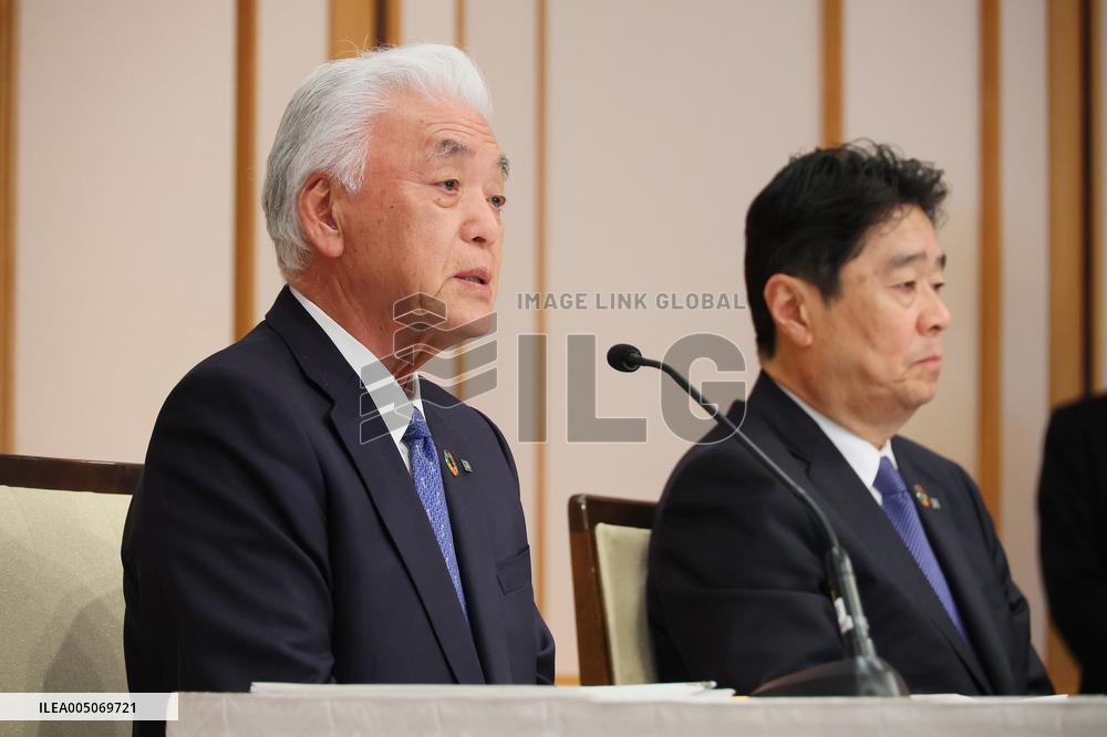 Kashima President Transition Press Conference.