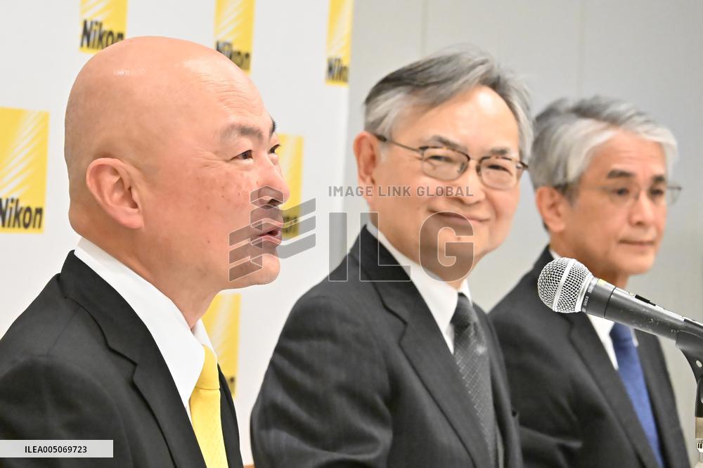 Nikon President Change Press Conference