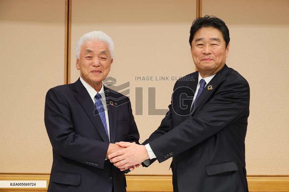 Kashima President Transition Press Conference.