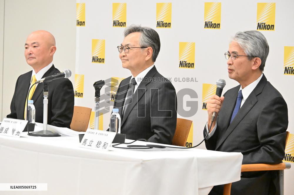 Nikon President Change Press Conference