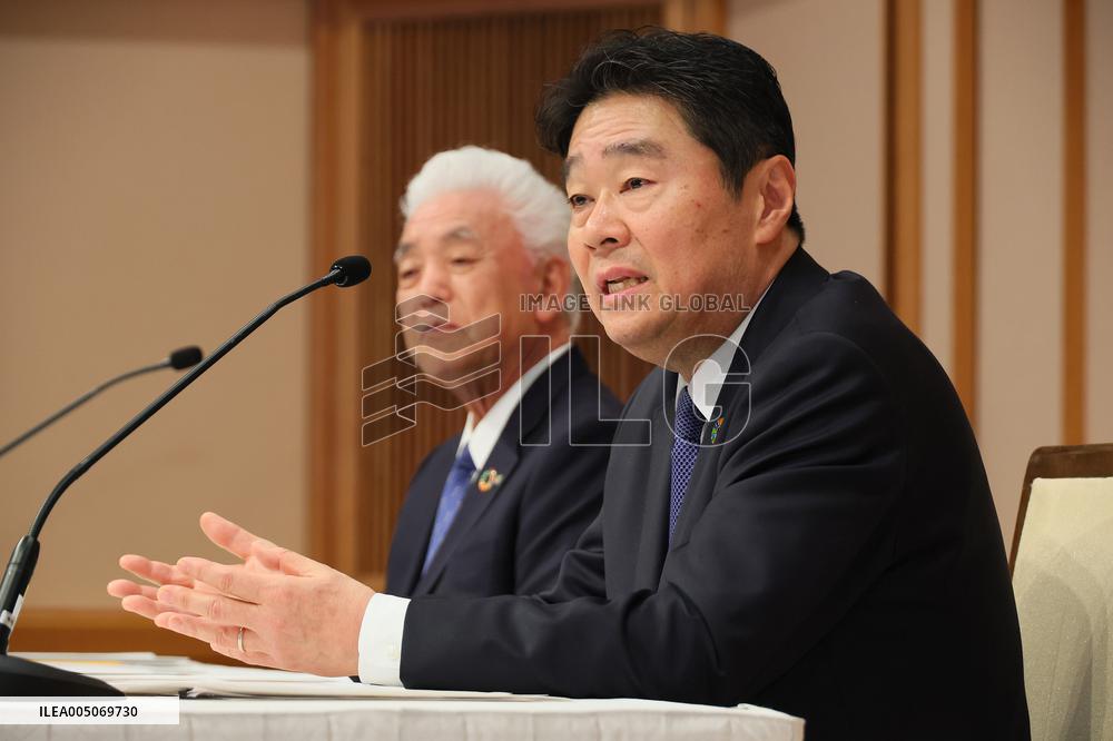Kashima President Transition Press Conference.