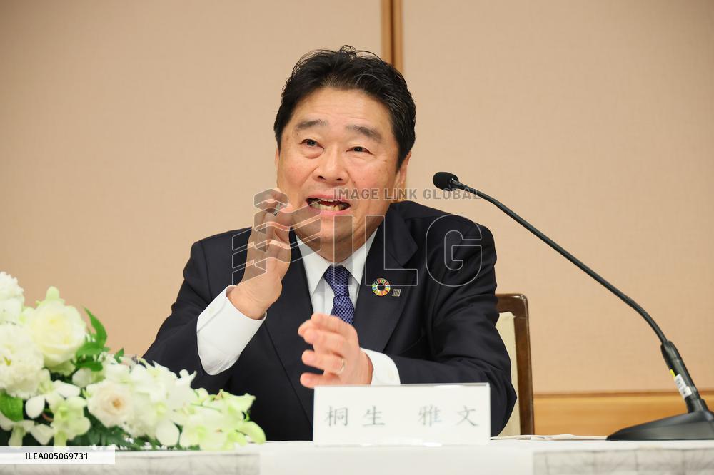 Kashima President Transition Press Conference.