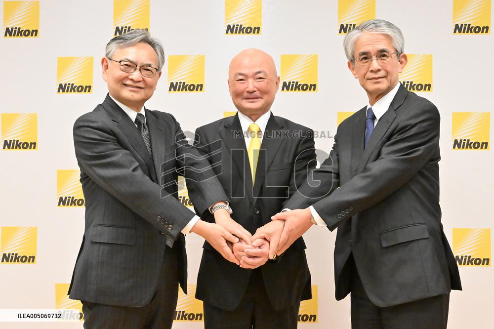 Nikon President Change Press Conference