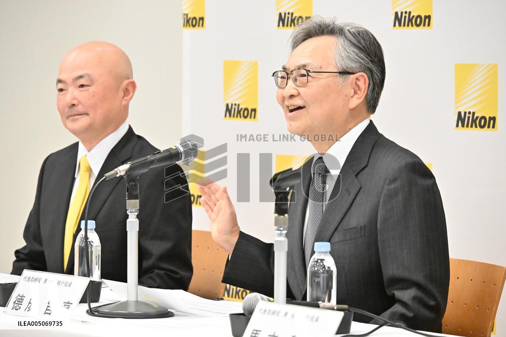 Nikon President Change Press Conference