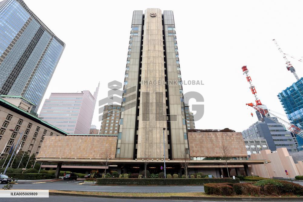 Exterior of the Imperial Hotel