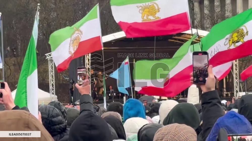 Germany: 200,000 Rally in Munich Against Iran’s Government