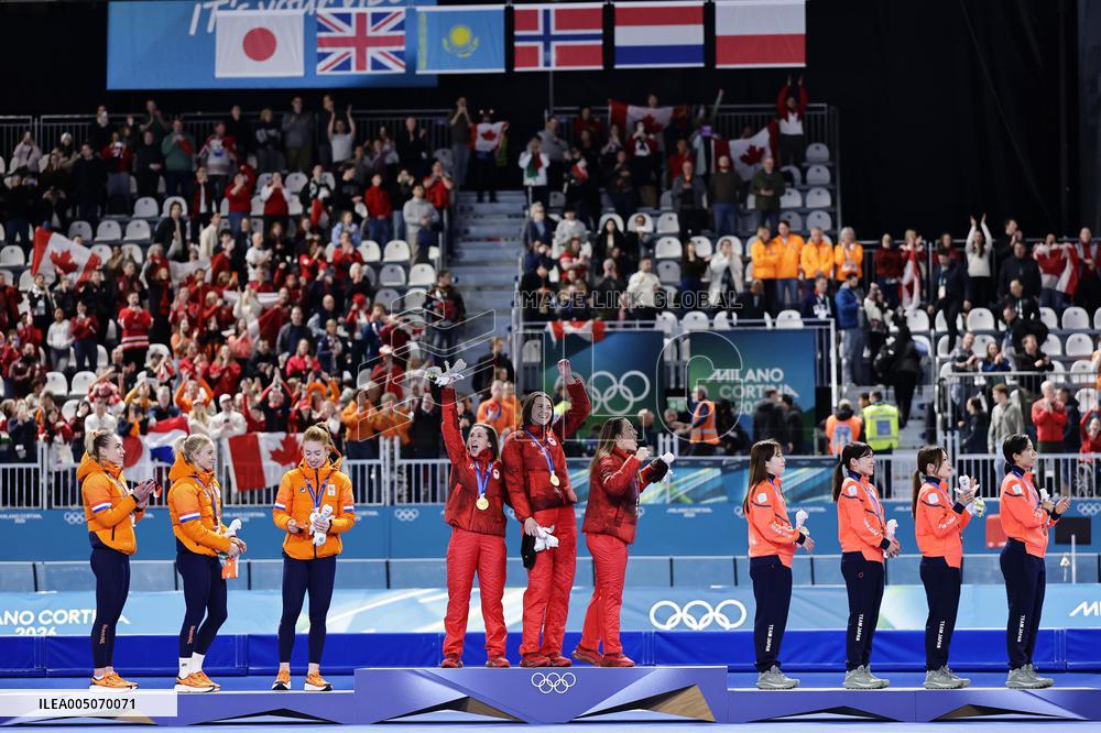 Milan Cortina Olympics: Speed skating