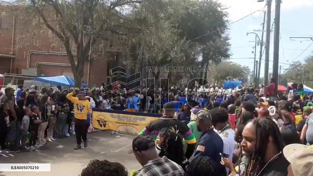 US: New Orleans Celebrates Mardi Gras Climax With Vibrant Parades