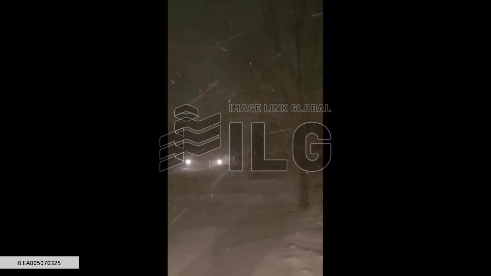 US: Thundersnow Captured in Northern Minnesota