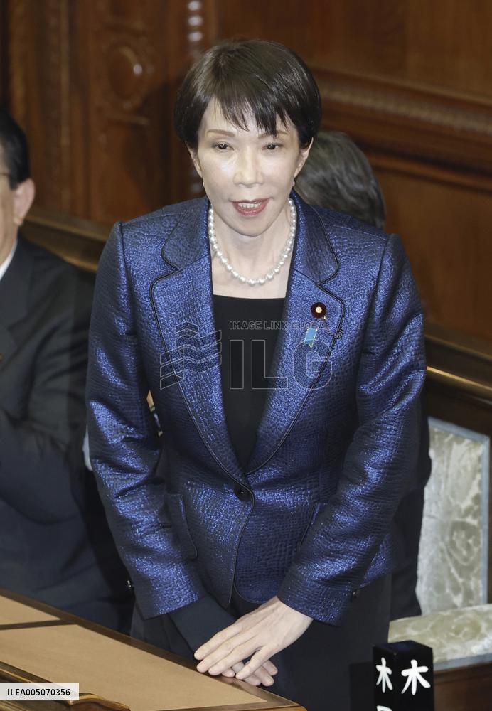 Takaichi reelected as Japan prime minister