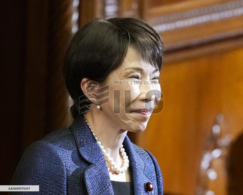 Takaichi reelected as Japan's prime minister