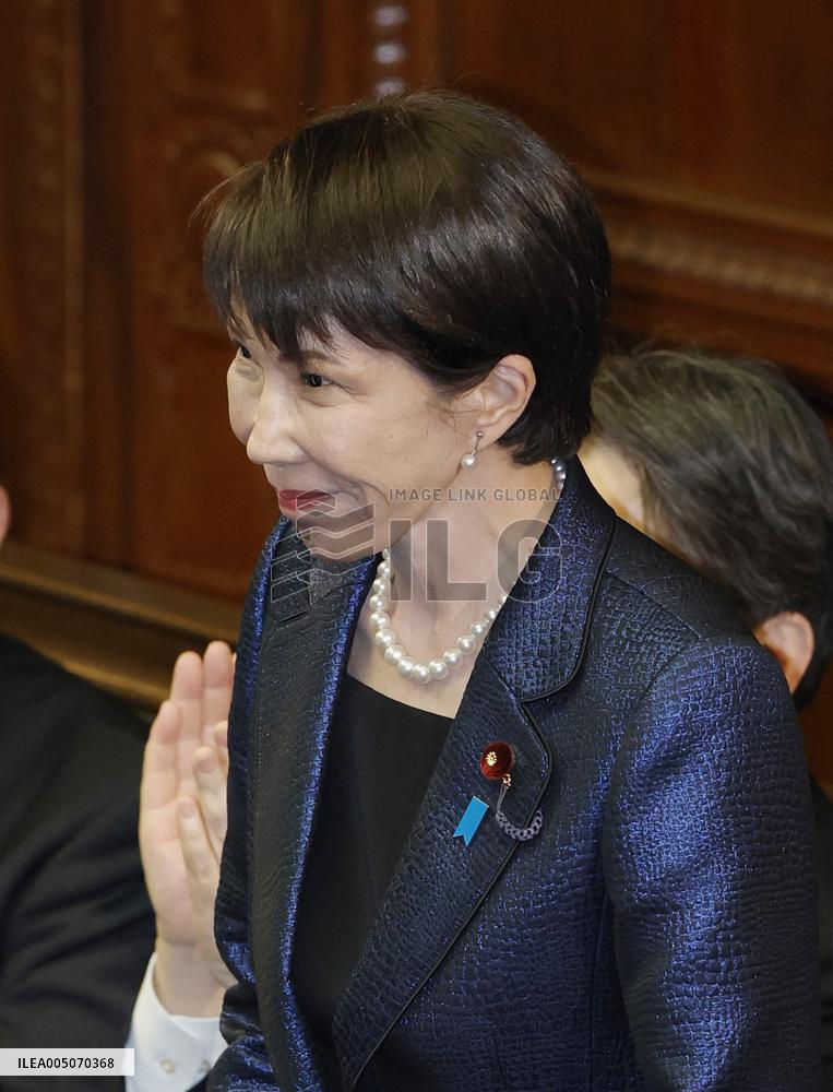 Takaichi reelected as Japan's prime minister