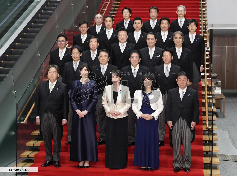 New Takaichi Cabinet inaugurated