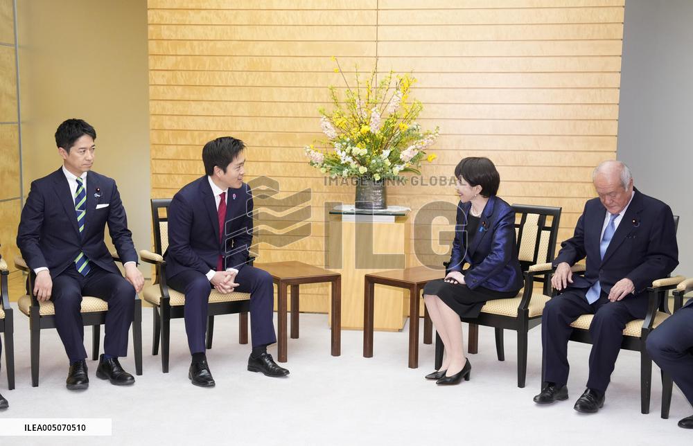 Takaichi reelected as Japan's prime minister