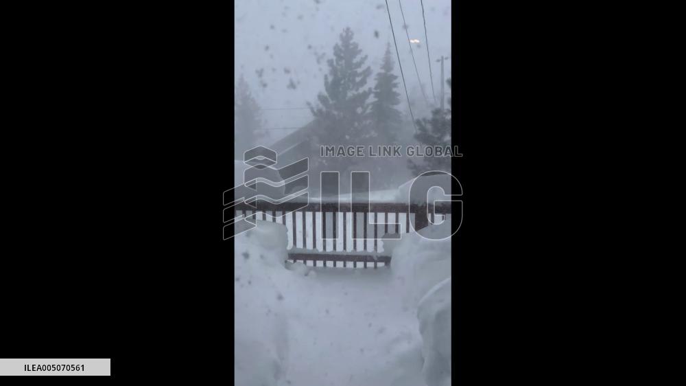 US: Coldest Storm of the Season Buries Sierra Nevada in Heavy Snow 3