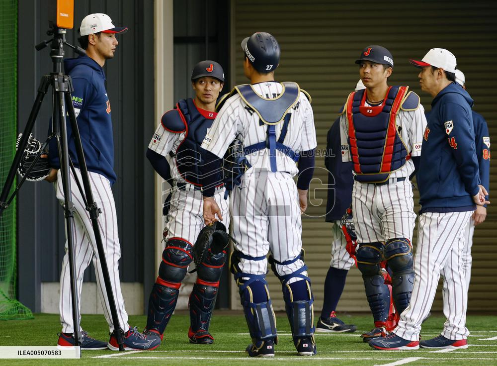 Japan training camp ahead of WBC