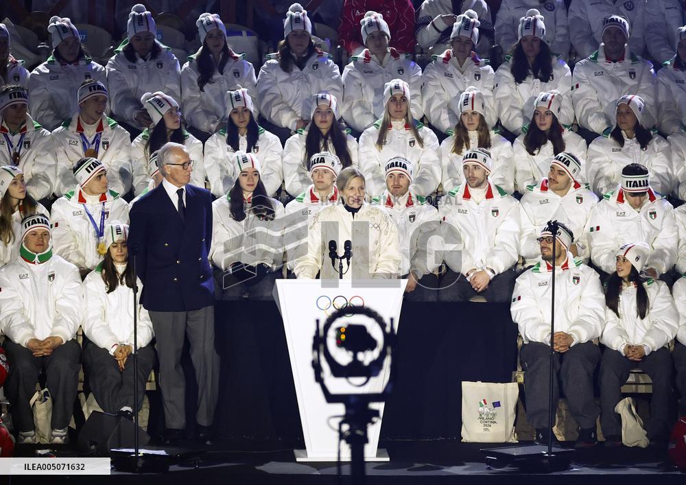 Milan Cortina Olympics: Closing ceremony