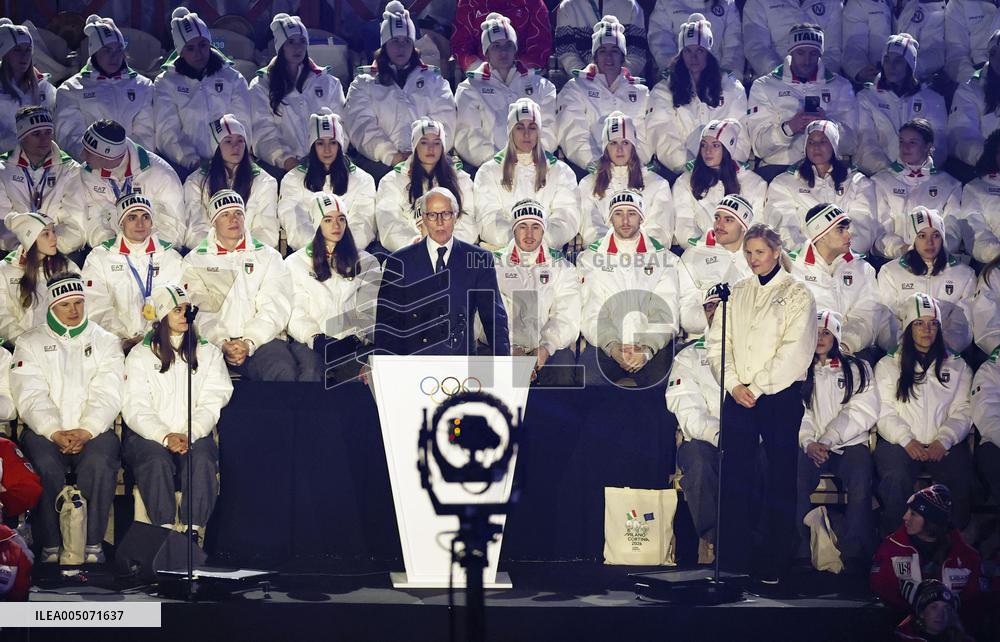 Milan Cortina Olympics: Closing ceremony