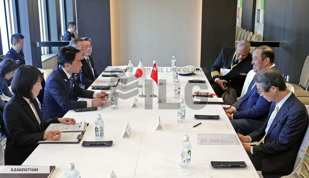Japan-Tonga defense talks in Tokyo