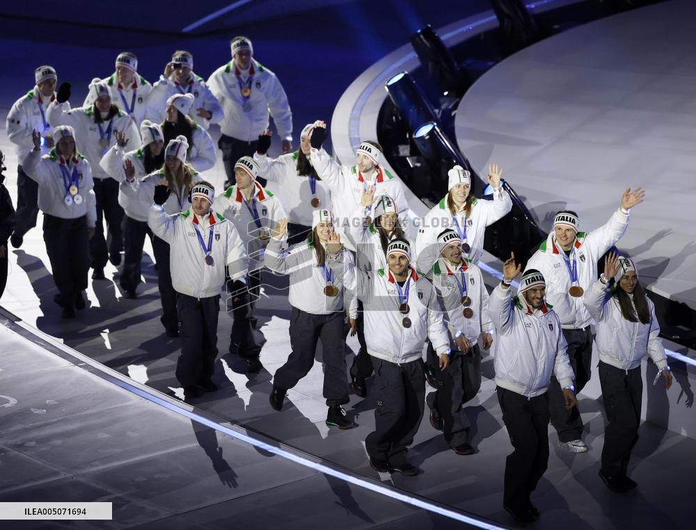 Milan Cortina Olympics: Closing ceremony