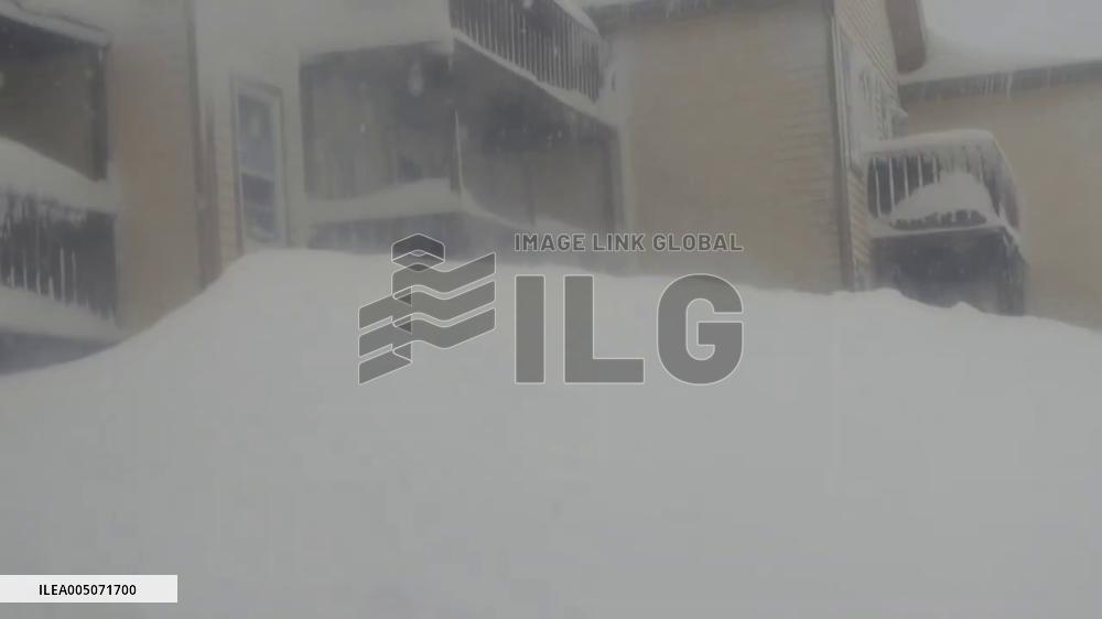 Canada: Paradise, NL Buried Under Significant Snowfall After Weekend Storm