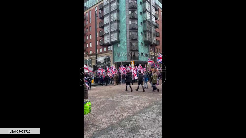 UK: Britain First March in Manchester Sparks Clashes and Multiple Arrests