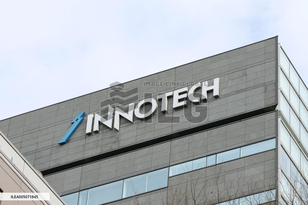 Inotech signboard and logo