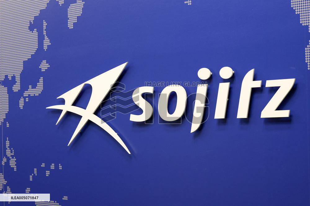 Sojitz signboard and logo