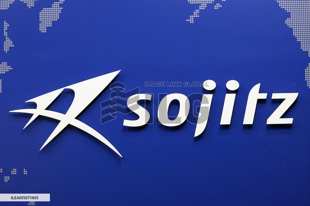 Sojitz signboard and logo