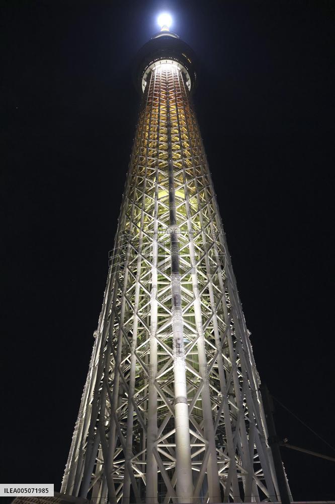Tokyo SkyTree elevator halt