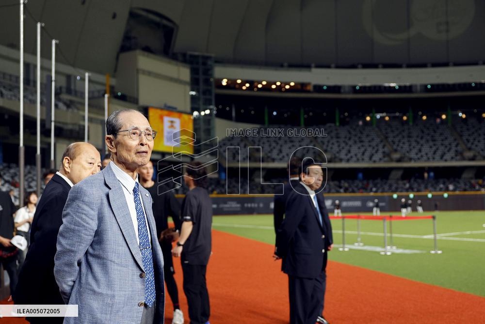 Baseball: Hawks-CTBC Brothers friendly