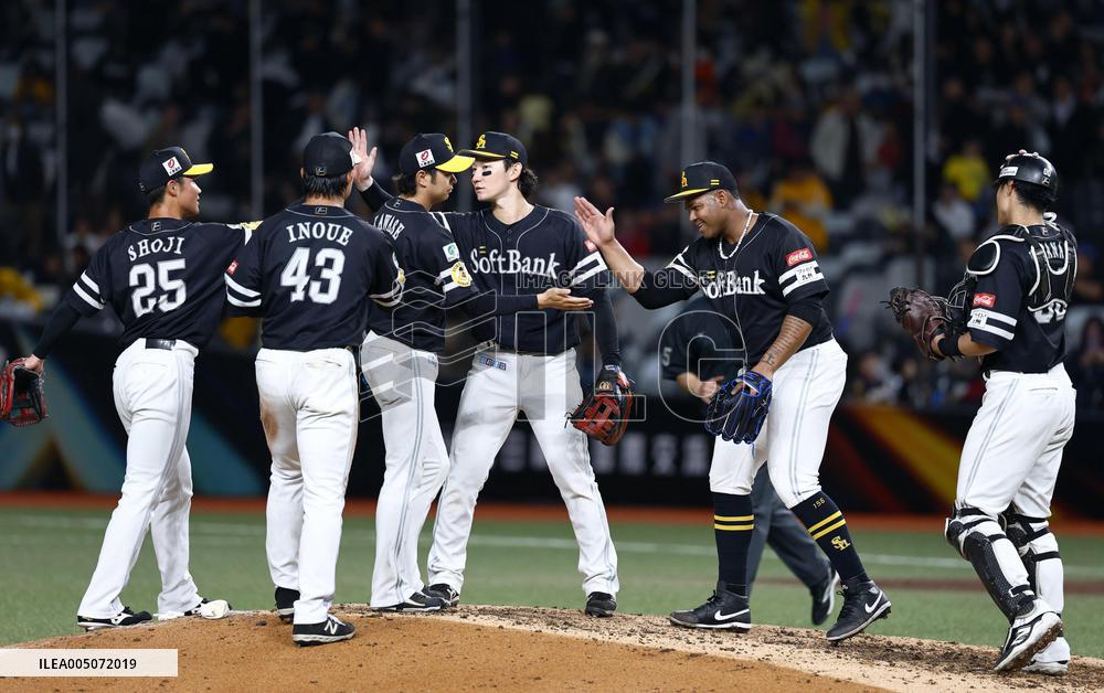 Baseball: Hawks-CTBC Brothers friendly