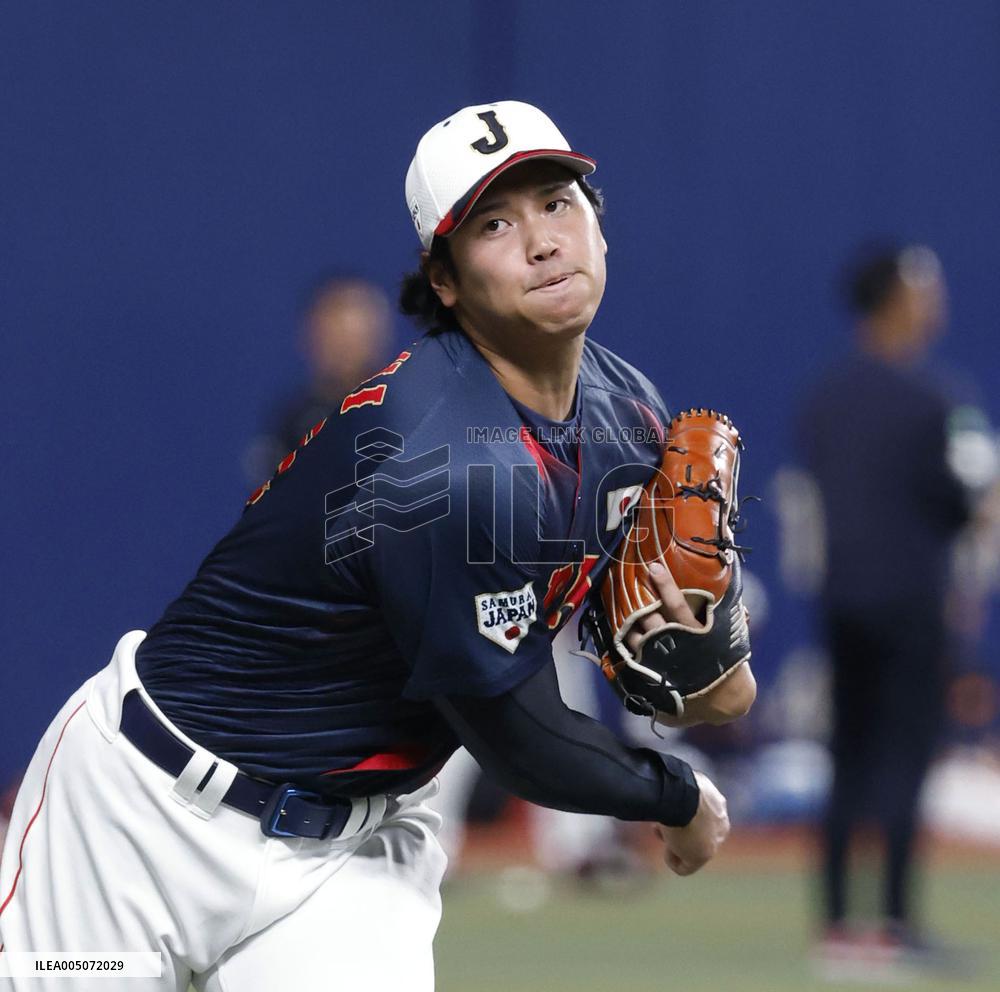 Ohtani joins Japan training camp ahead of WBC