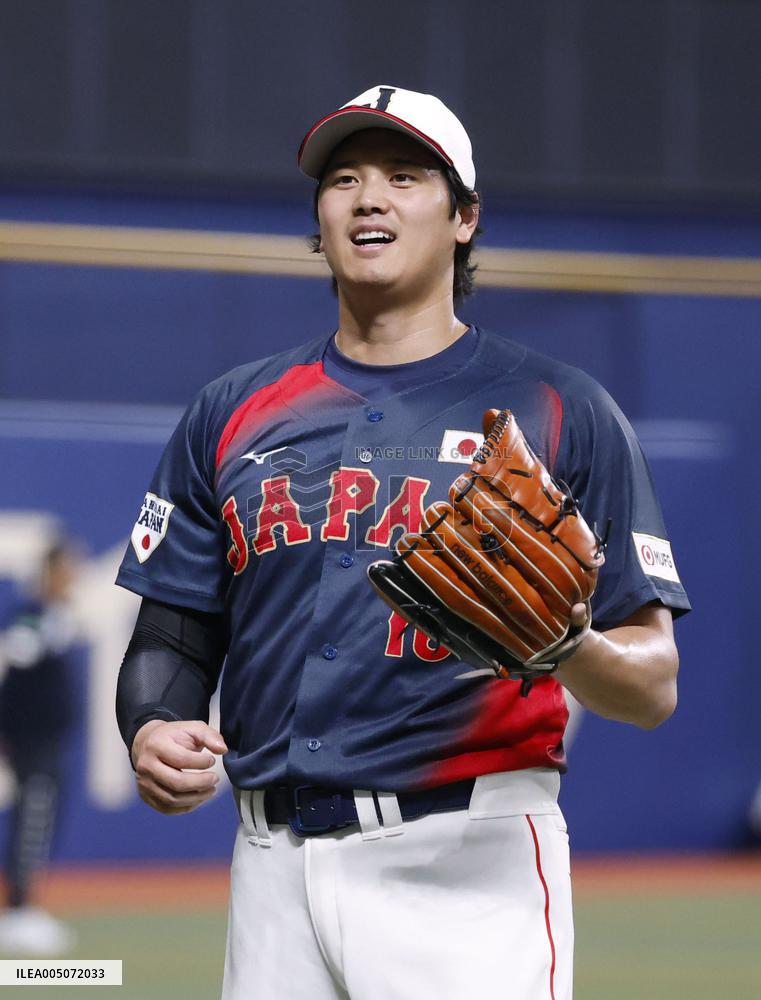 Ohtani joins Japan training camp ahead of WBC